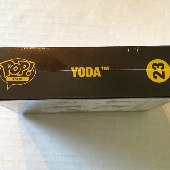 Stars Wars Yoda #23 Funko Pop Pin Enamel With Stand - Picture 8 of 8